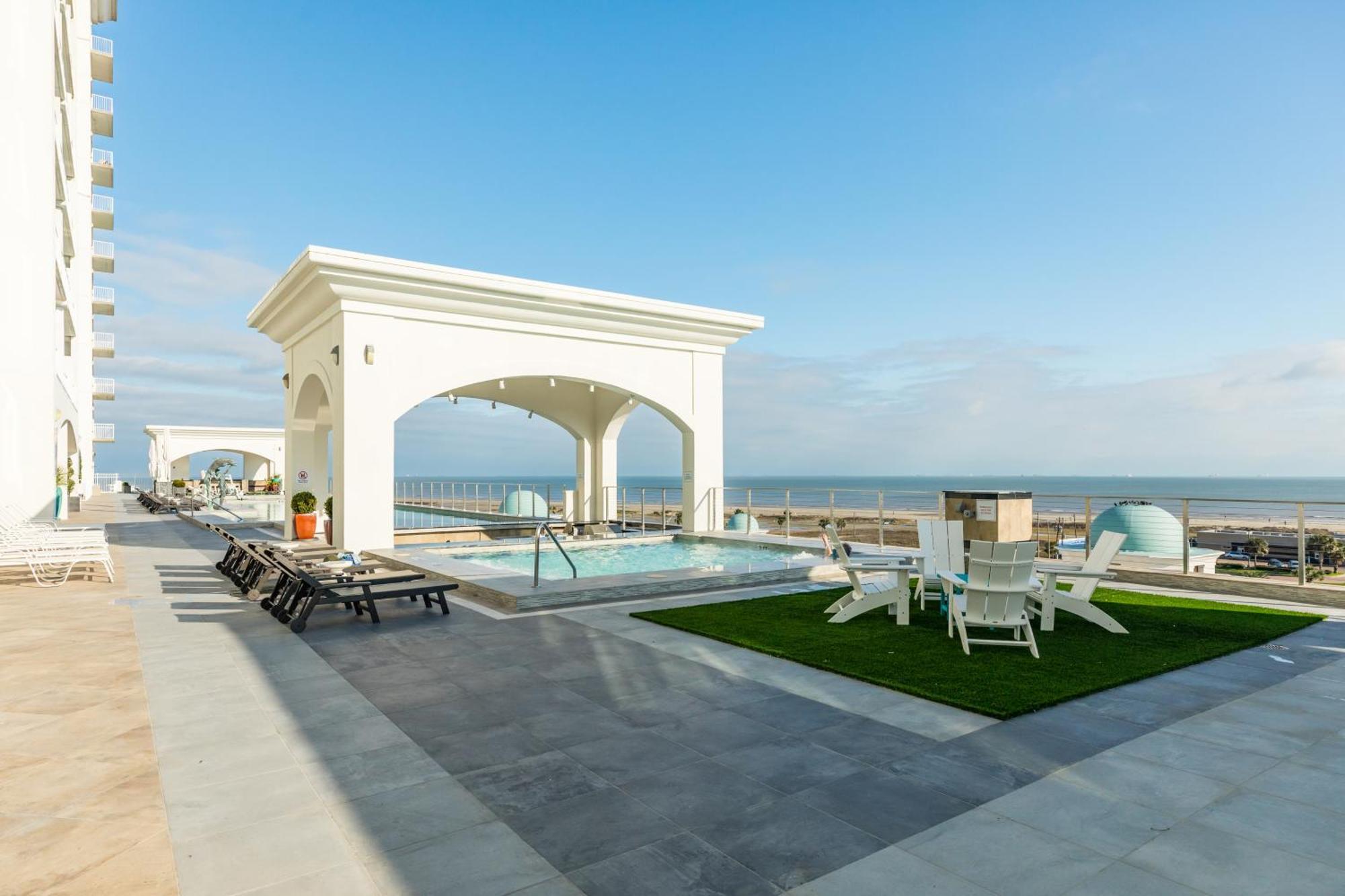 Emerald By The Sea Retreat غالفيستون، تكساس الغرفة الصورة