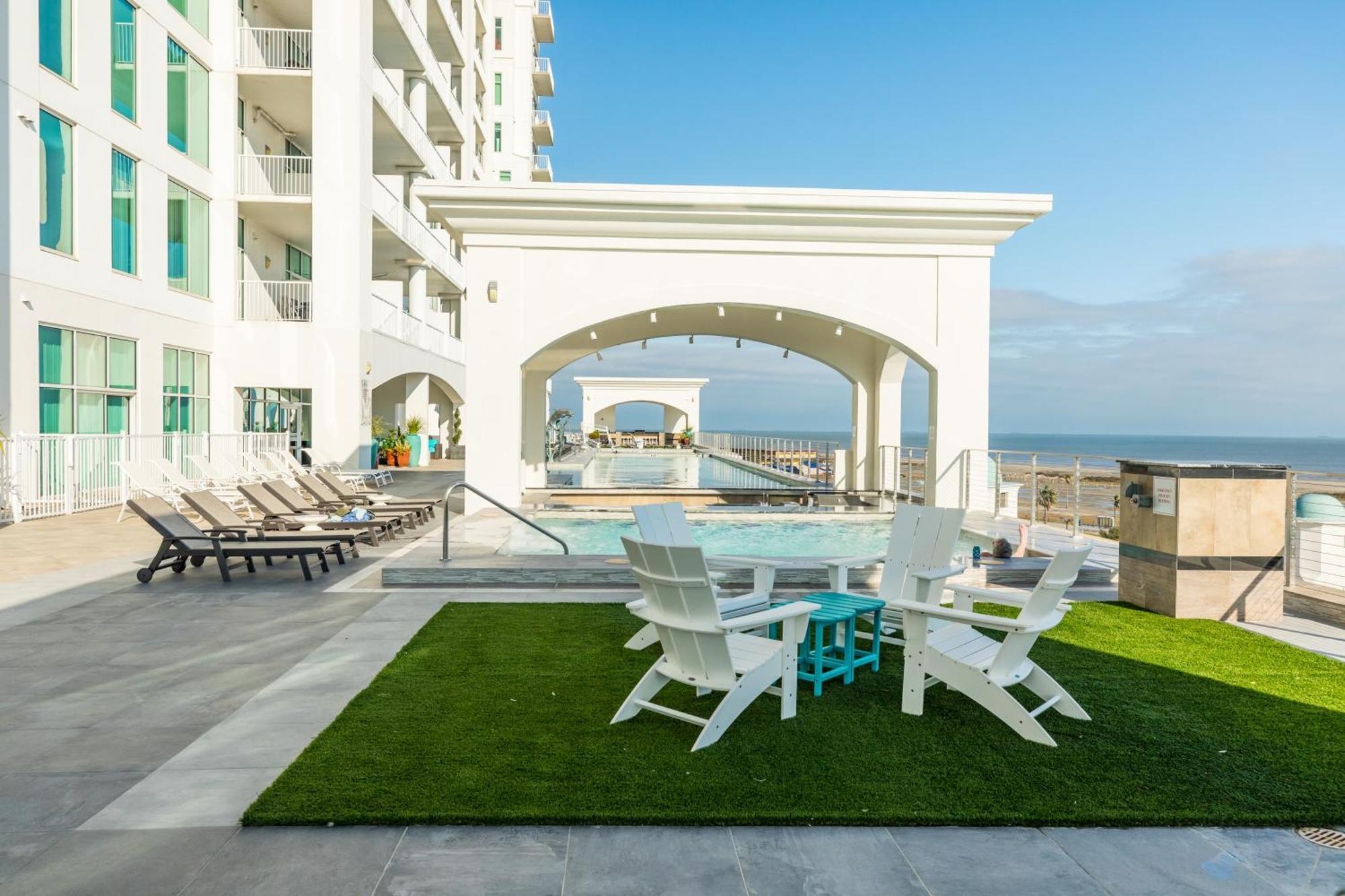Emerald By The Sea Retreat غالفيستون، تكساس الغرفة الصورة