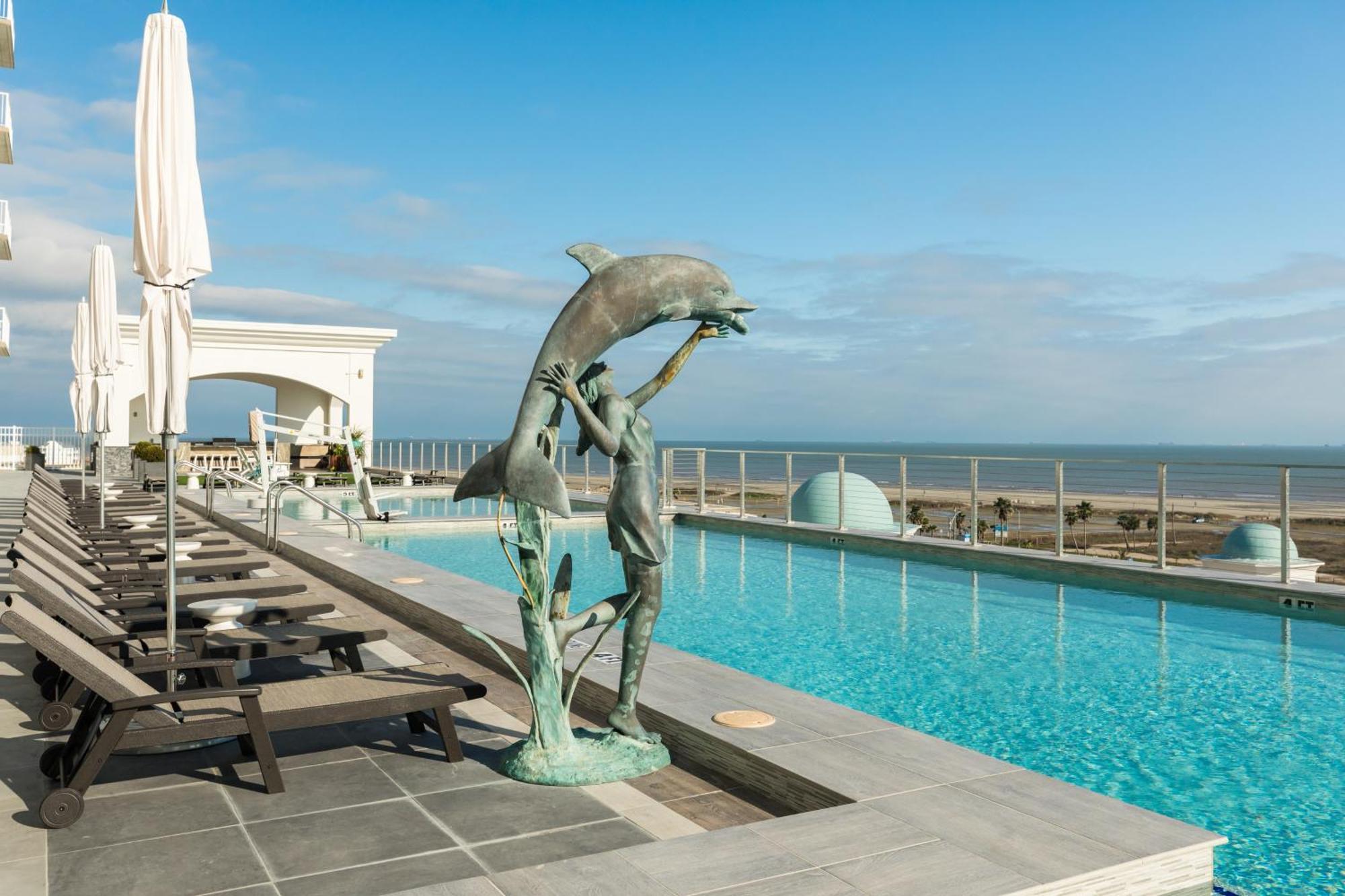 Emerald By The Sea Retreat غالفيستون، تكساس الغرفة الصورة