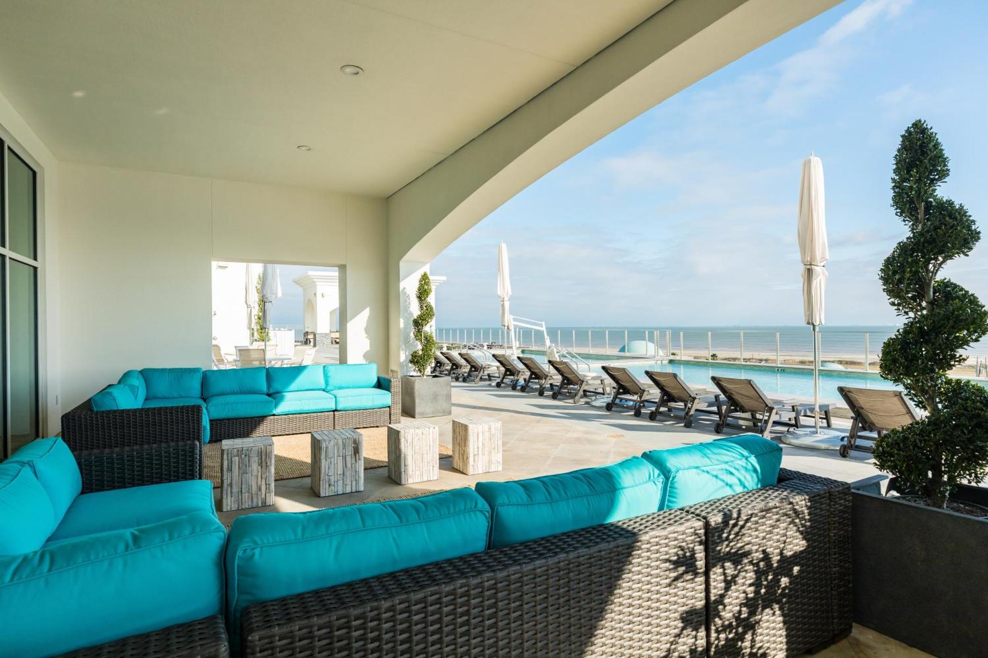 Emerald By The Sea Retreat غالفيستون، تكساس الغرفة الصورة